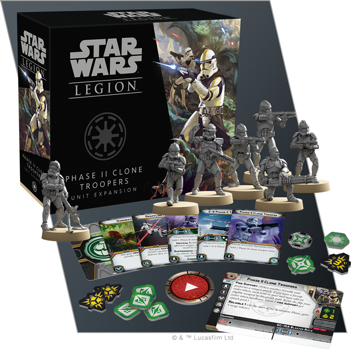 STAR WARS: LEGION-Phase II Clone Troopers Unit Expansion