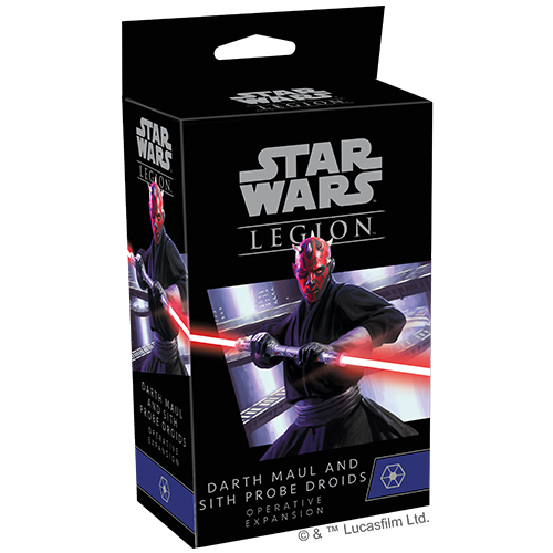 Star Wars Legion:Darth Maul and Sith Probe Droids Operative Expansion