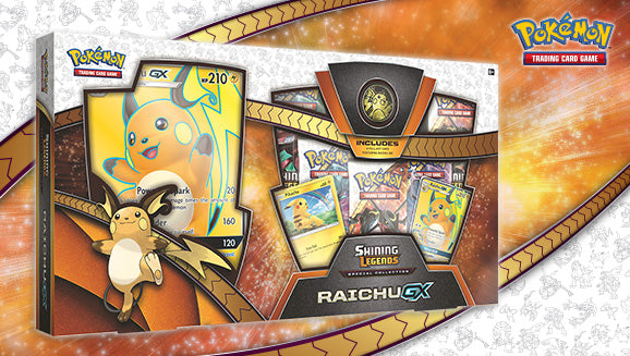 Pokemon TCG: Shining Legends Special Collection Raichu-GX