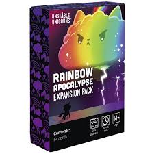 Unstable Unicorns Rainbow apocalypse expansion