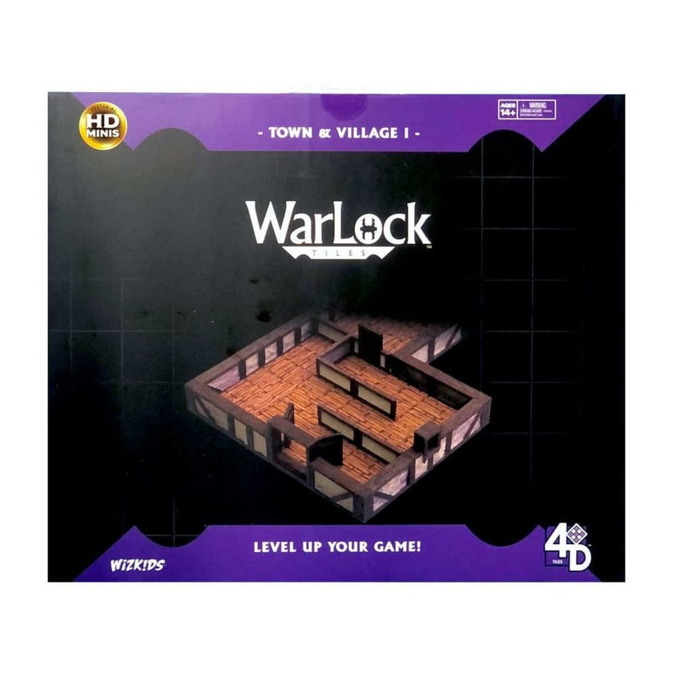 Wizkids Dungeons & Dragons: Warlock Tiles - Town & Village