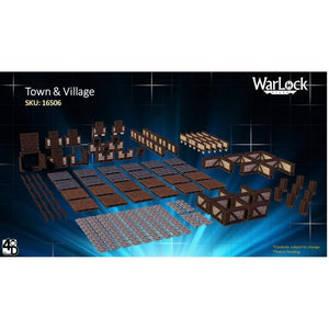 WIZKIDS Dungeons & Dragons: Warlock Tiles - Town & Village