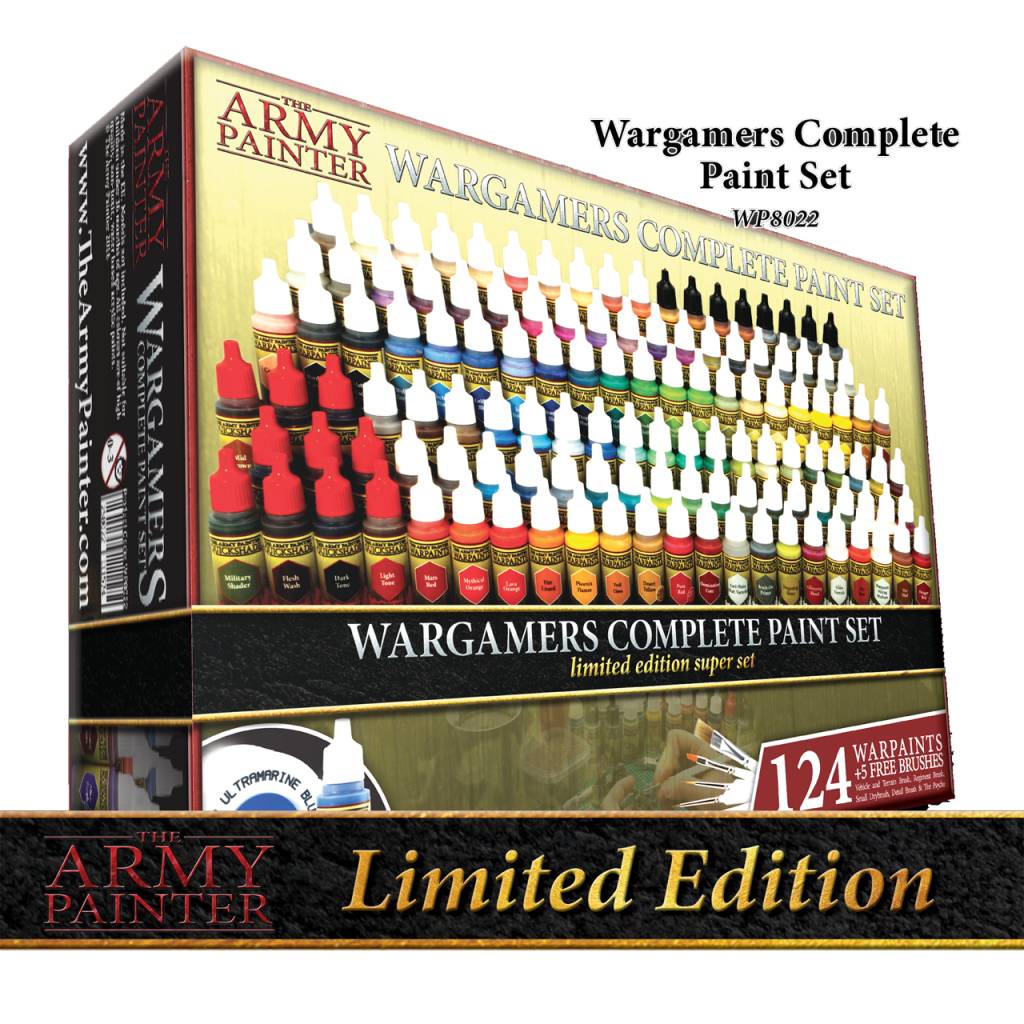 The Army Painter - Complete Wargamers Paint Set (Ltd Ed) - Warpaints
